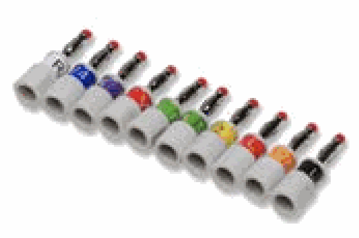 Compatible Set of 10 Adapters Snap (AD10-DS0)